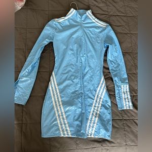 discontinued ivy park X adidas latex dress
